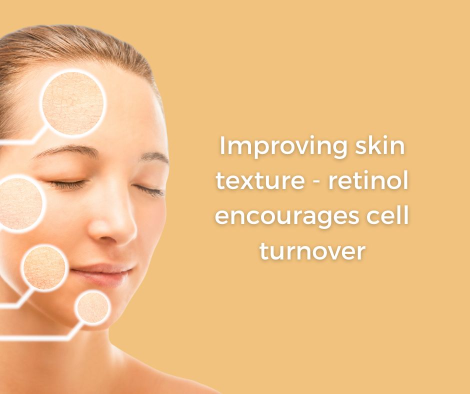 skin tightening centers Retinol skin texture
